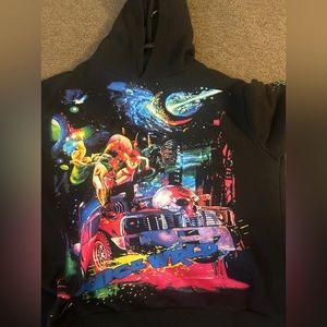 B lone juice wrld hoodie double xxl